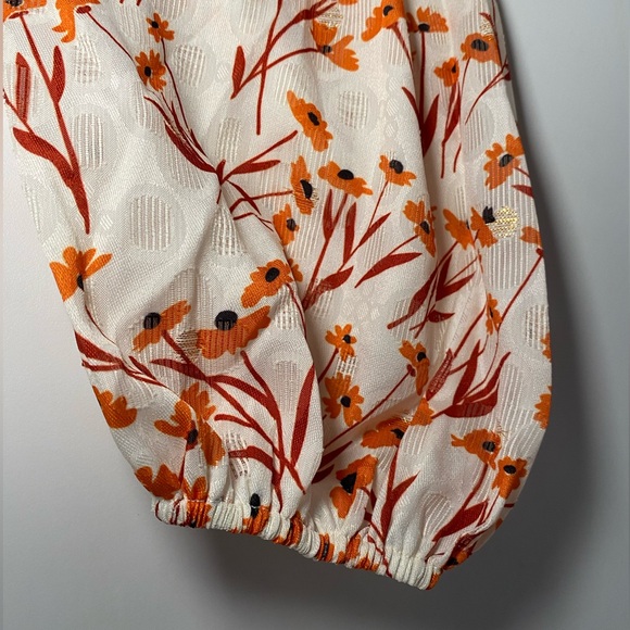 Maje Floral One Shoulder Blouse - Picture 3 of 6